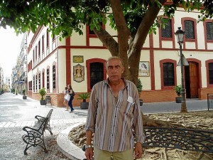 Félix fue presidente y ahora es vicepresidente de Alcer Onuba.