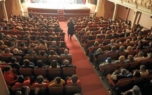 El Gran Teatro de Huelva, durante el Festival.