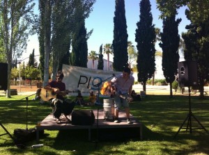 Uno de los conciertos de la jornada. 