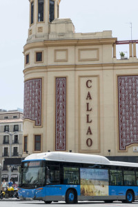 Otro de los autobuses en Callao.