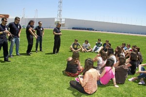 Esta actividad ha estado dirigida a un grupo de alumnos del IES Alto Conquero.