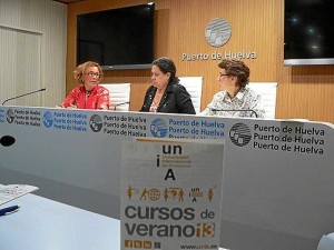 Yolanda Pelayo, Manuela de Paz y María de la O Barroso.