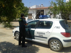 Agente de la Guardia Civil de San Bartolomé de la Torre.