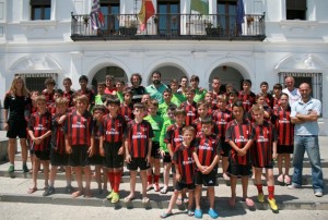 Campus de fútbol Milán en Cartaya