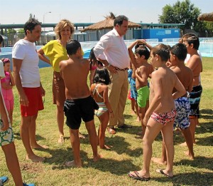 Más de 90 niños participan en esta actividad. 