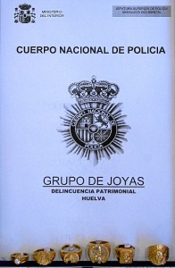 Imagen enviada por la Policía Nacional por el hurto de joyas.