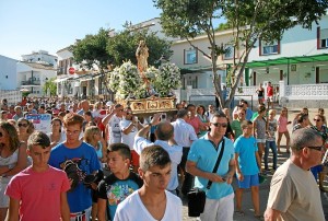 La Virgen del Carmen, protagonista este fin de semana en El Rompido.