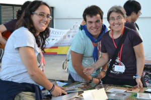 Jóvenes en la Fiesta de los Carismas. 