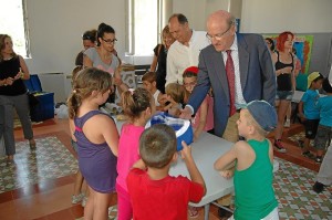 Visita al Aula Naturaleza del Parque Moret de Huelva.