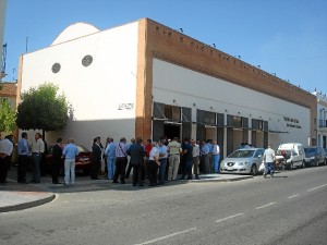 La asamblea del partido judicial de Huelva se ha celebrado en el teatro de San Juan del Puerto. 