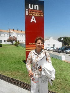 Elsa González ha participado en un Curso de Verano de la UNIA.