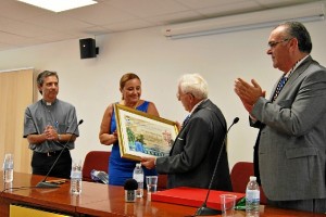 Homenaje al marinero en Isla Cristina. 