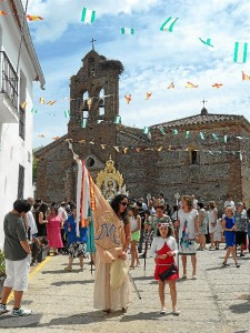 La procesión se celebraba este domingo 28 de julio. 