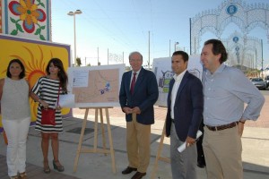 Presentación de los planos del recinto.