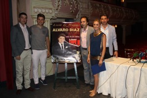 Presentación en la Casa Colón del concierto de Álvaro Díaz el próximo 12 de julio.