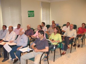 Reunión de la junta directiva de Asaja-Huelva.