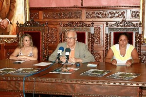 Presentación de las fiestas del barrio del Banderín.