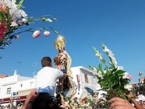 La Virgen del Carmen volverá a procesionar en Punta Umbría el 15 de agosto. 