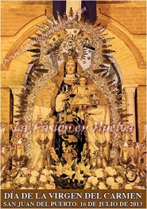 Virgen del Carmen en San Juan. 