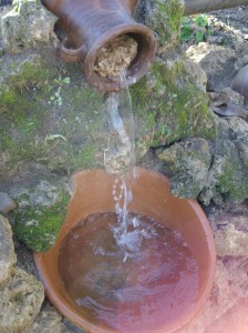 Detalle de la fuente.