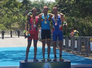 Emilio Martín, campeón del mundo en Francia, y luego subcampeón en Colombia.