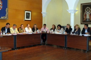 Equipo de gobierno del Ayuntamiento de Moguer. 