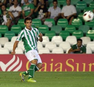 Ezequiel, jugador del Betis