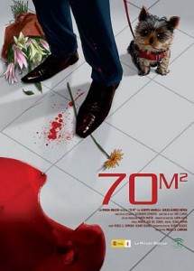 Cartel del cortometraje '70m2', que se proyectará en el Rock in Ría'