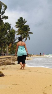 Paisaje dominicano de Las Terrenas.