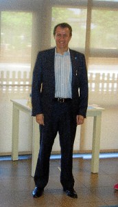 El director de Sanyres, Luis Hidalgo.