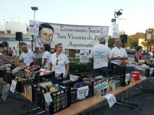 Primera edición del Mercadillo del Libro Usado de Ayamonte.