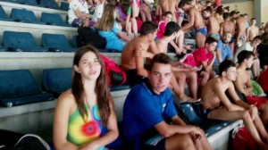 Los nadadores del Club de Natación Huelva