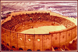 Plaza de toros de Huelva. / Foto: elpaseilloenlared.blogspot.com.es