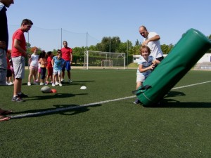 Clase de Rugby en Moguer