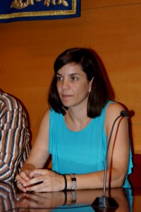 Teresa Ollero, presidenta del PAN Moguer