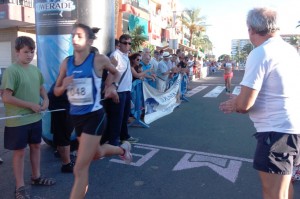 María Allamou superó por escaso margen a Alba López.