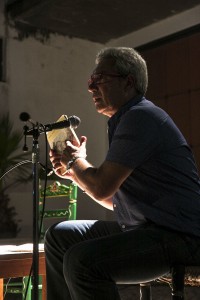 Antonio Miravent, en el acto de Ayamonte. / Foto: Javi Losa. 