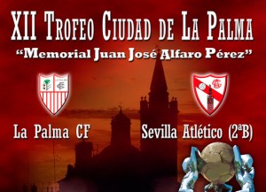 Cartel anunciador del trofeo que tributa un homenaje al recordado Juan Alfaro.