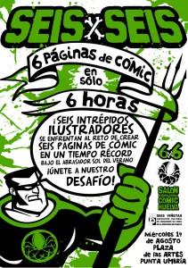 Cartel anunciador de la propuesta.