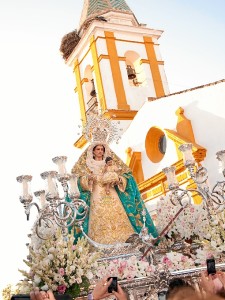 La Virgen estará acompañada en su recorrido por la Banda Virgen de la Consolación.