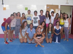 Integrantes del curso de animación de La Palma