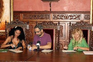 Firma del convenio de Menores en Ayamonte. 