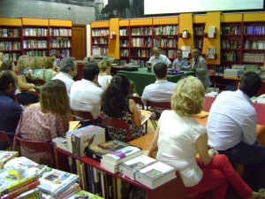 Presentación de Prodigioscopio en la Librería Beta Imperial de Sevilla.