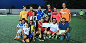 Los campeones del torneo disputado en Punta Umbría.