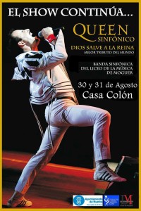 Cartel del concierto. 