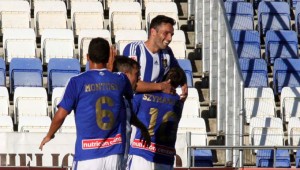 Convocatoria con marcado carácter ofensivo en el debut del Recre en la Liga. / Foto: Josele Ruiz.