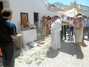 El domingo es el día grande de las fiestas. 