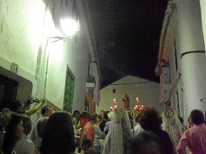 La procesión ha sido multitudinaria. 