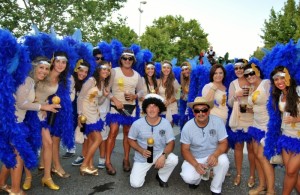 Una decena de Grupos y Peñas formaron parte del evento carnavalero