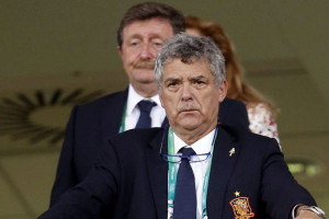 Ángel María Villar, presidente de la RFEF.